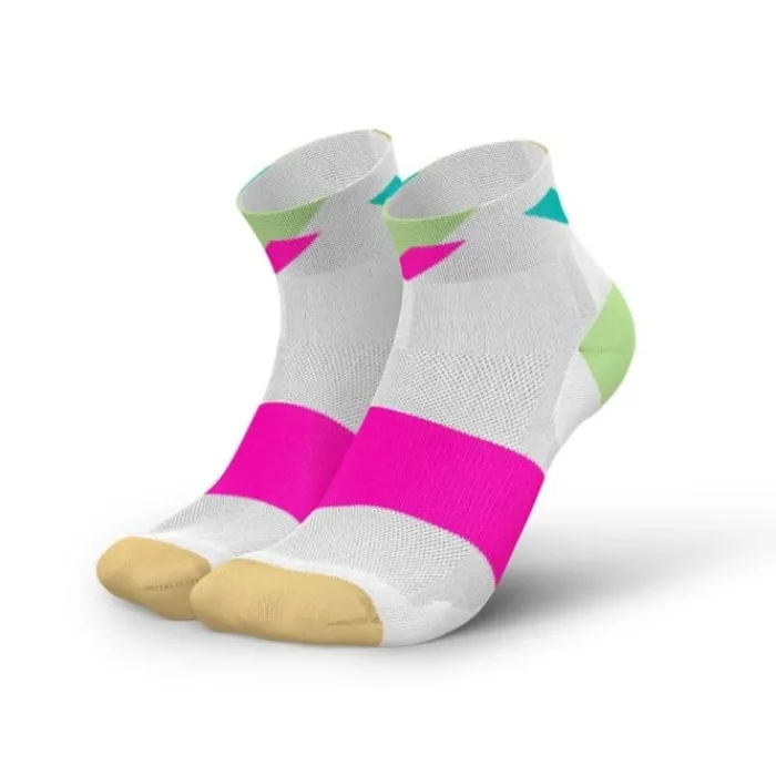 Incylence Socks | Running Socks^ULTRALIGHT STRIKES SHORT Socks White