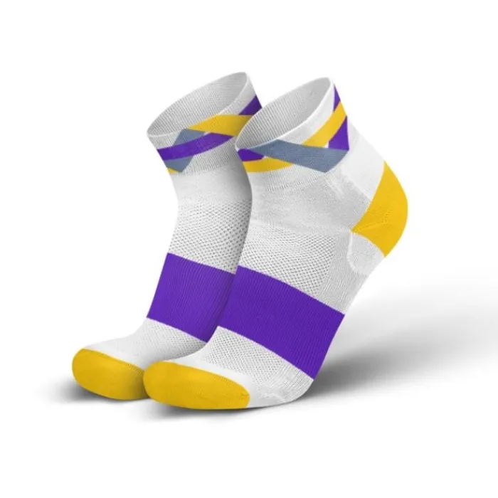 Incylence Socks | Running Socks^Ultralight Twists Socks White