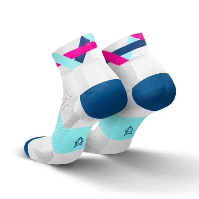 Incylence Socks | Running Socks^Ultralight Twists Socks White