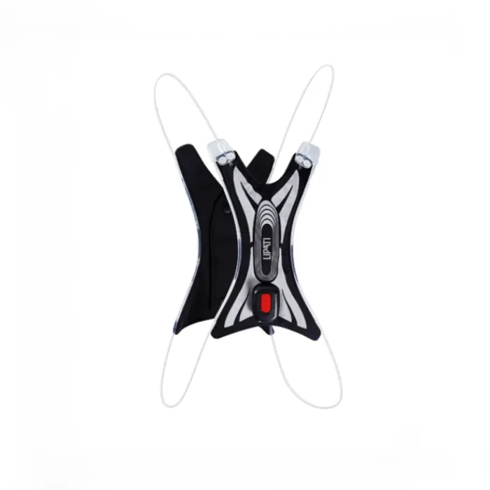 Lipati Reflective Running Gear^Lightning Vest Grey