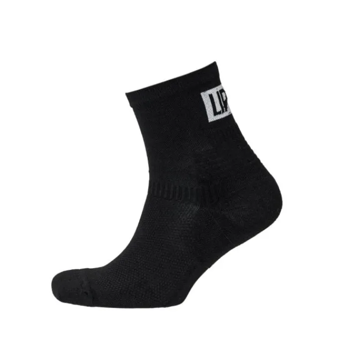 Lipati Socks | Running Socks^Mid 2-Pack Sock Black