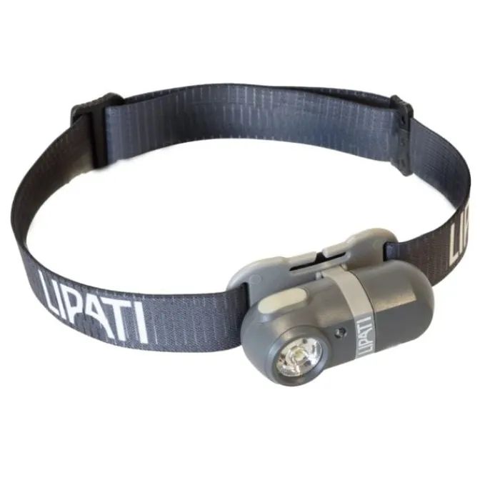 Lipati Headlamps^Night Fighter Headlamp 120 Lumen Grey