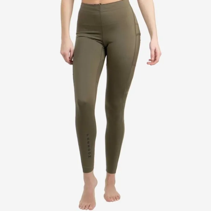 Lipati Running Leggings & Pants^Nimbo PM Tights Green