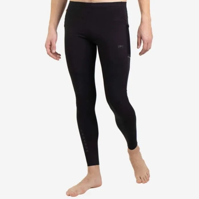 Lipati Running Leggings & Pants^Nimbo PMB Warm Tights Black