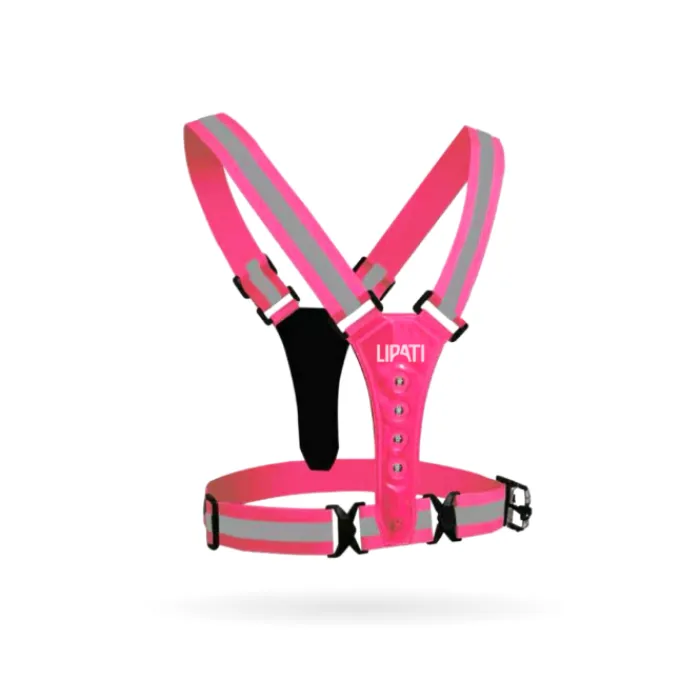 Lipati Reflective Running Gear^Reflective Vest Rose