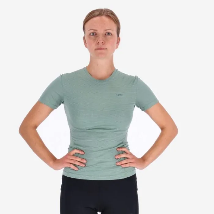 Lipati Running Tops & T-shirts^Strato AL Tee Slim Fit Green