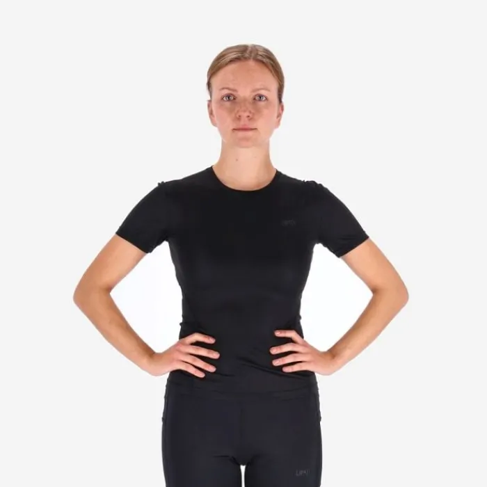 Lipati Running Tops & T-shirts^Strato AL Tee Slim Fit Black