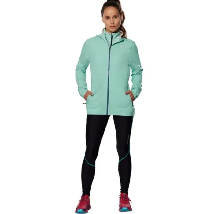 Mizuno Running Jackets^20K ER Jacket Blue