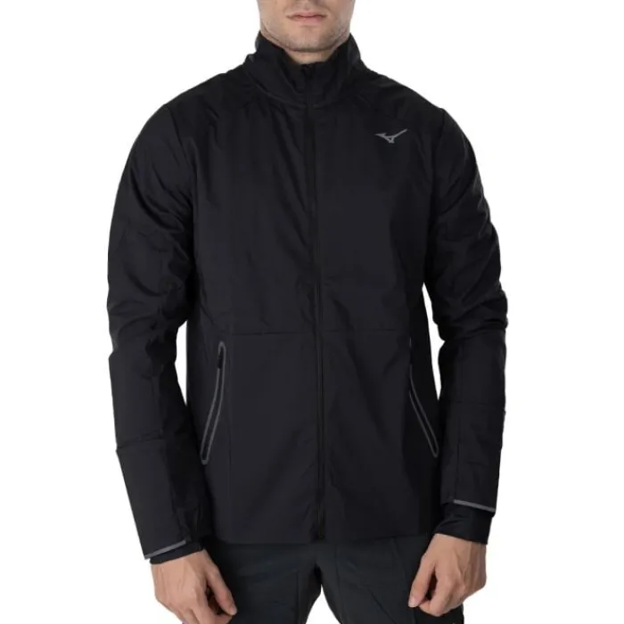 Mizuno Running Jackets^Premium Warm Jacket Black