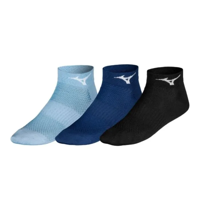 Mizuno Socks | Running Socks^Training Mid Sock - 3 Pack Blue