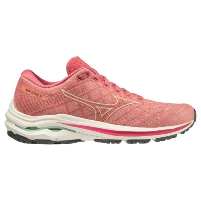Mizuno Stability Running Shoes | Road Running Shoes^Wave Inspire 18 Red