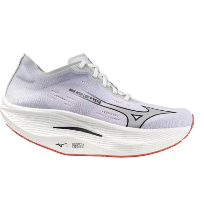 Mizuno Neutral Running Shoes | Carbon Plated Running Shoes^Wave Rebellion Pro 2 White