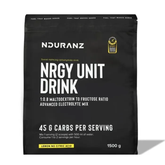 Nduranz Sports Nutrition^Nrgy Unit Drink - 1500 g (No Citric) White