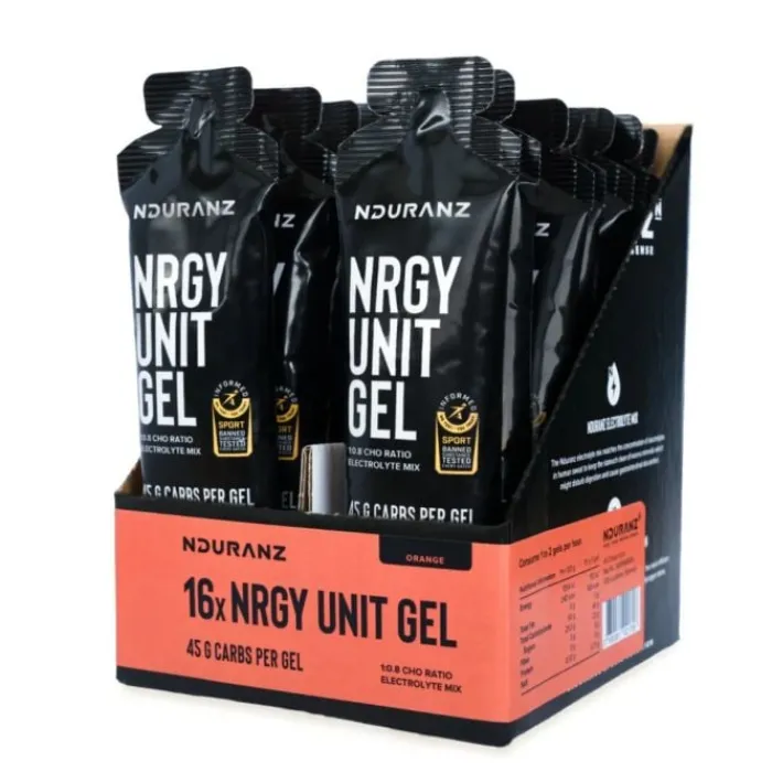Nduranz Sports Nutrition^Nrgy Unit Gel - Box 16 White