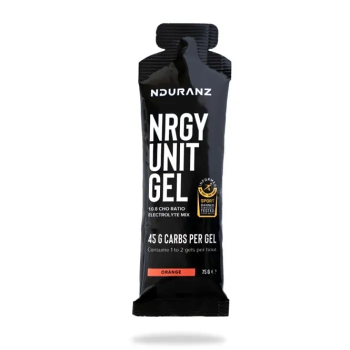 Nduranz Sports Nutrition^Nrgy Unit Gel - Box 16 White