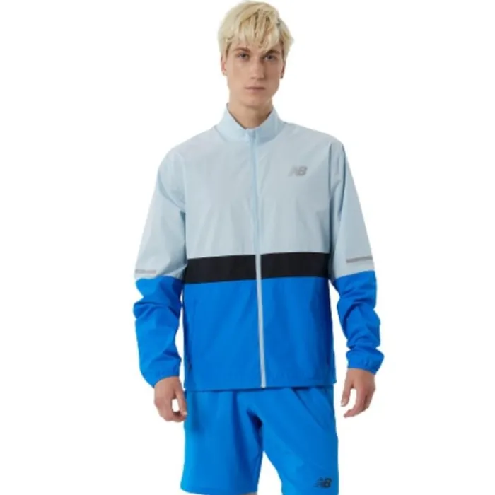 New Balance Running Jackets^Accelerate Jacket Blue