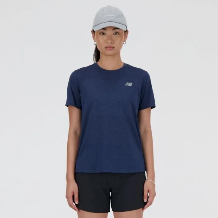 New Balance Running Tops & T-shirts^Athletics Short Sleeve Blue