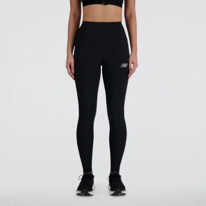 New Balance Running Leggings & Pants^Athletics Sleek 27 Inch High Rise Legging Black