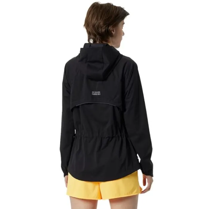 New Balance Running Jackets^Elite Run Water Defy Jacket Black