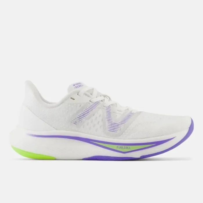 New Balance Neutral Running Shoes | Race Shoes^FuelCell Rebel v3 White