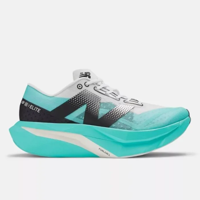 New Balance Neutral Running Shoes | Carbon Plated Running Shoes^FuelCell SuperComp Elite V4 White