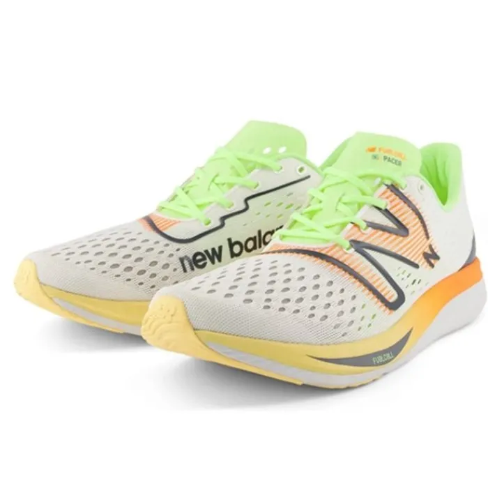 New Balance Neutral Running Shoes | Carbon Plated Running Shoes^FuelCell SuperComp Pacer White