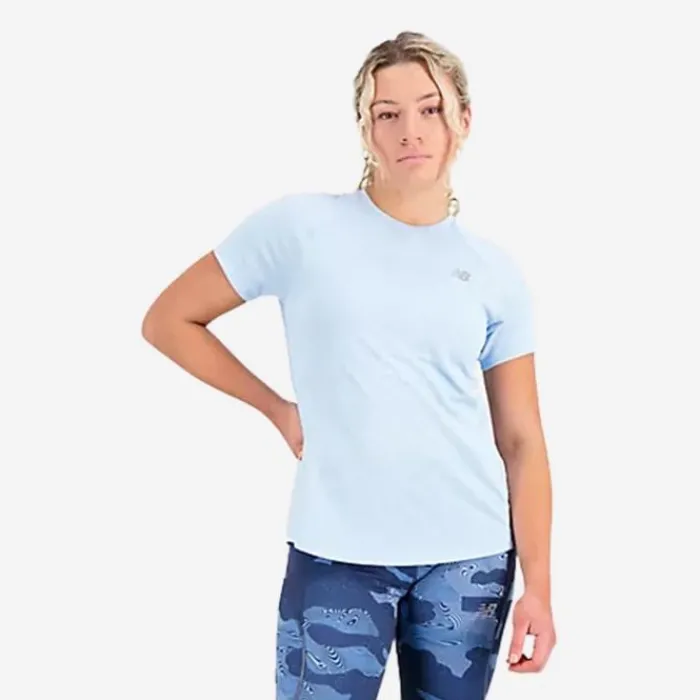 New Balance Running Tops & T-shirts^Impact Run Short Sleeve Blue