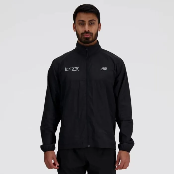 New Balance Running Jackets^London Athletics Jacket Black