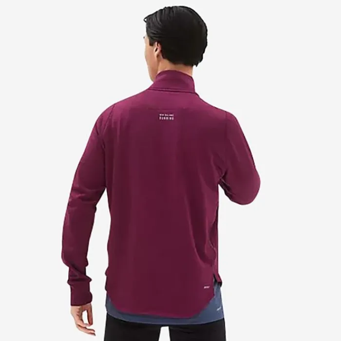 New Balance Running Tops & T-shirts^NB Heat Grid Half Zip Red
