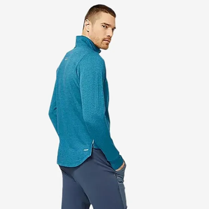 New Balance Running Tops & T-shirts^NB Heat Grid Half Zip Blue