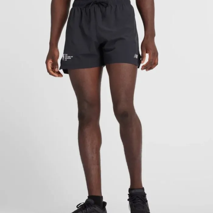 New Balance Running Shorts^NYC Marathon Shorts 5" White