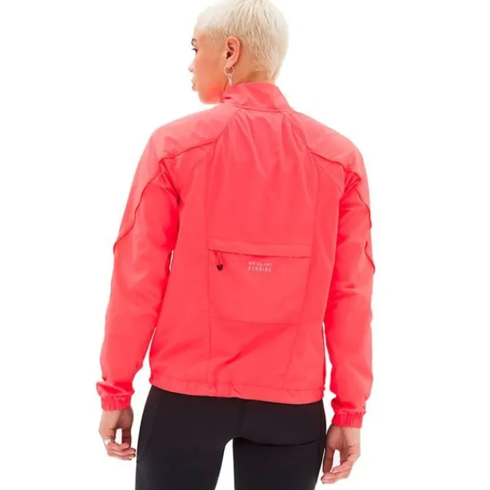 New Balance Running Jackets^Printed Impact Run Light Pack Jacket Red