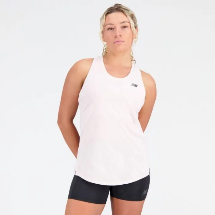 New Balance Running Tops & T-shirts^Q Speed Jacquard Tank Rose