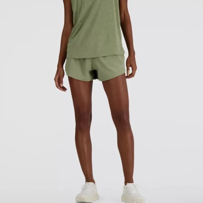 New Balance Running Shorts^RC Seamless 2 In 1 Short 3 Inch Green