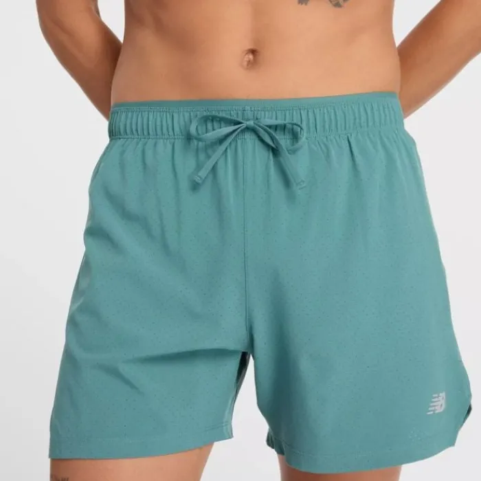 New Balance Running Shorts^RC Shorts 5" Green