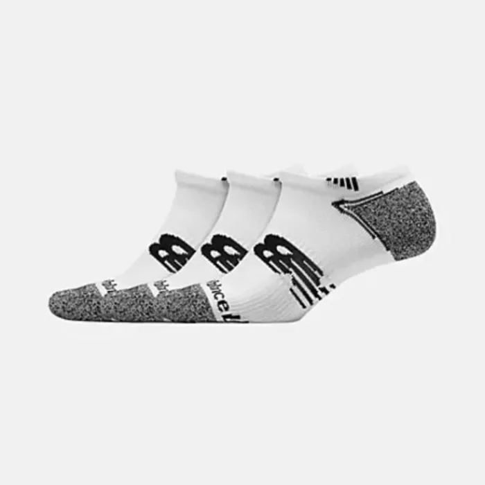 New Balance Socks | Running Socks^Run No Show Sock 3-Pack White