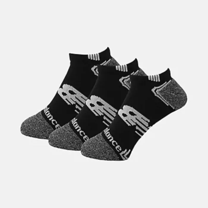 New Balance Socks | Running Socks^Run No Show Sock 3-Pack Black