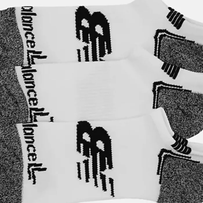 New Balance Socks | Running Socks^Run No Show Sock 3-Pack White