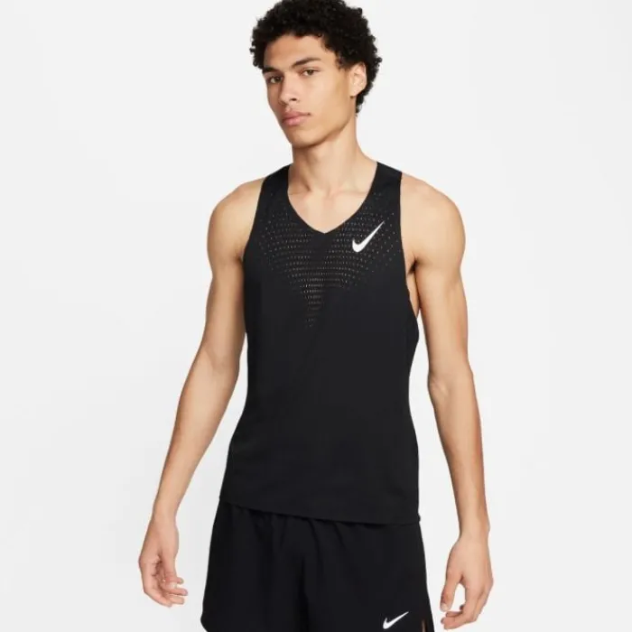 Nike Running Tops & T-shirts^Dri-FIT Advanced Aeroswift Singlet Black