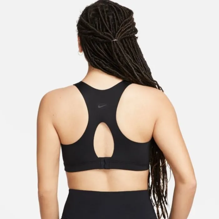 Nike Sports Bras^Dri-Fit Alpha Zip-Front Bra Black