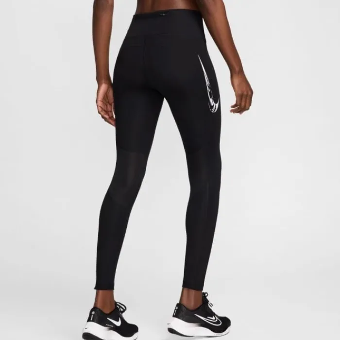 Nike Running Leggings & Pants^Dri-FIT Fast Swoosh Mid-Rise 7/8 Tights Black