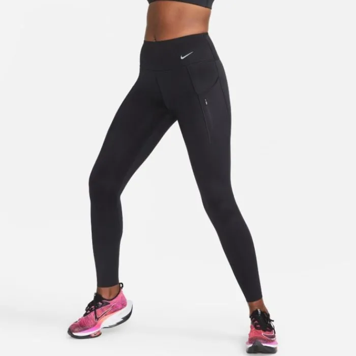Nike Running Leggings & Pants^Dri-Fit Go Mid-Rise Tight Black