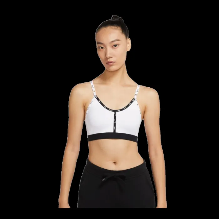 Nike Sports Bras^Dri-fit Indy Logo Tp Bra White