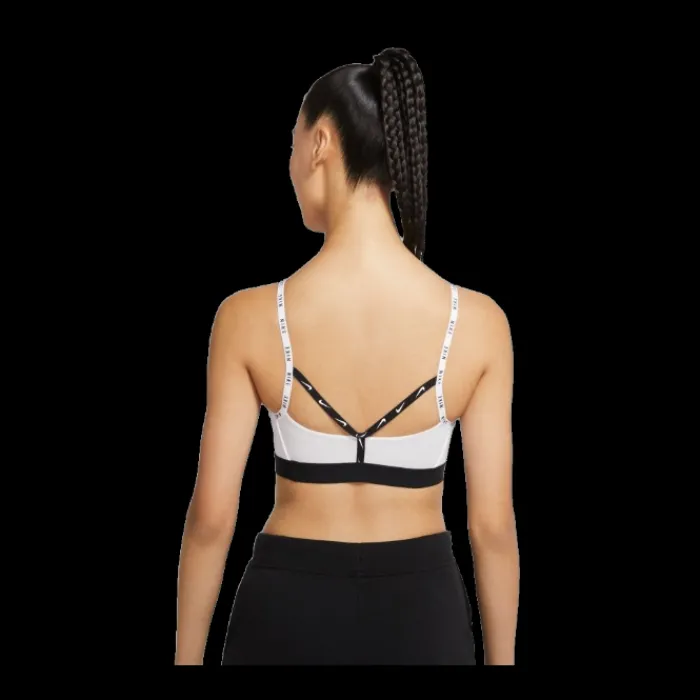 Nike Sports Bras^Dri-fit Indy Logo Tp Bra White