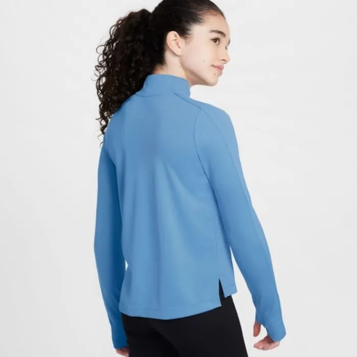 Nike Long Sleeve Running Tops^Dri-FIT Long Sleeve Half Zip Top Blue