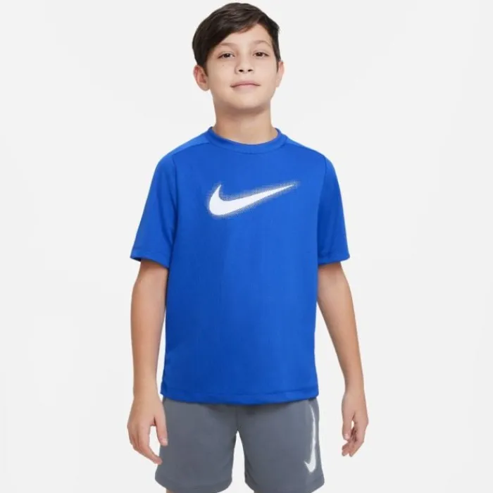 Nike T-shirts^Dri-FIT Multi+ Graphic Short Sleeve Tee Blue