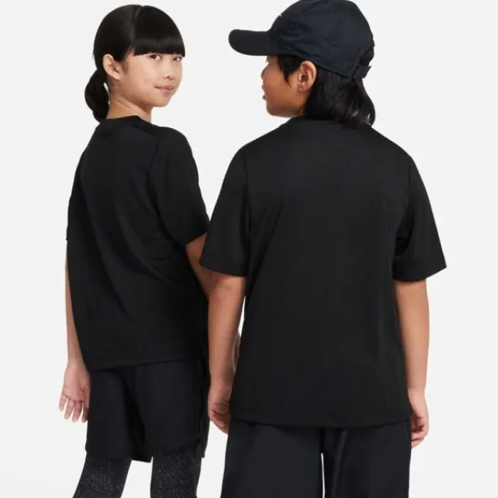 Nike T-shirts^Dri-FIT Multi Short Sleeve Tee Black
