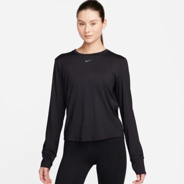 Nike Running Tops & T-shirts^Dri-FIT One Classic Long Sleeve Tee Black