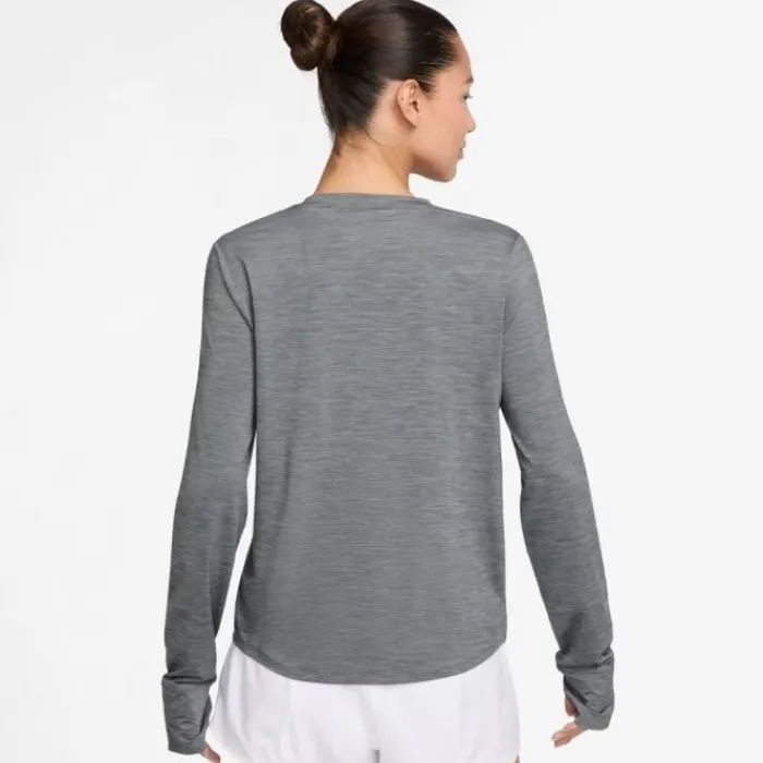 Nike Running Tops & T-shirts^Dri-FIT One Classic Long Sleeve Tee Grey