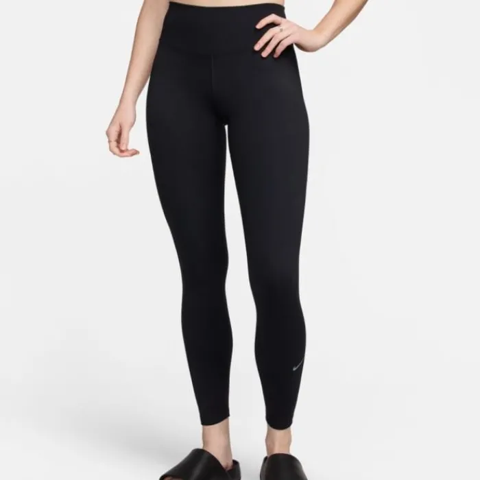 Nike Running Leggings & Pants^Dri-FIT One High-Waisted Tights Black